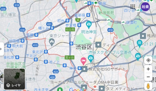 グーグルマップ　重い